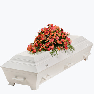 Kistepynt i gyldne farger (125 cm)